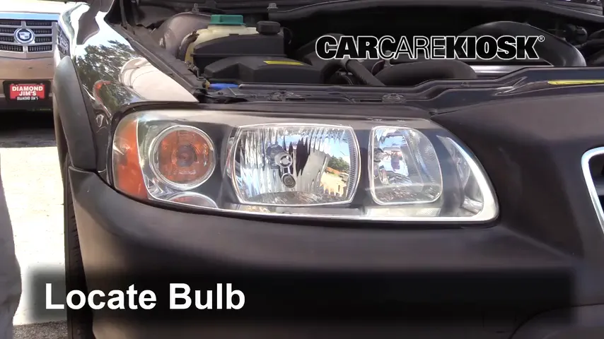 2006 Volvo XC70 2.5L 5 Cyl. Turbo Luces Luz de carretera (reemplazar foco) 